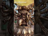 12.5 Inches Lord Hanuman Punchmukhi Idol - Decorative Home Decor