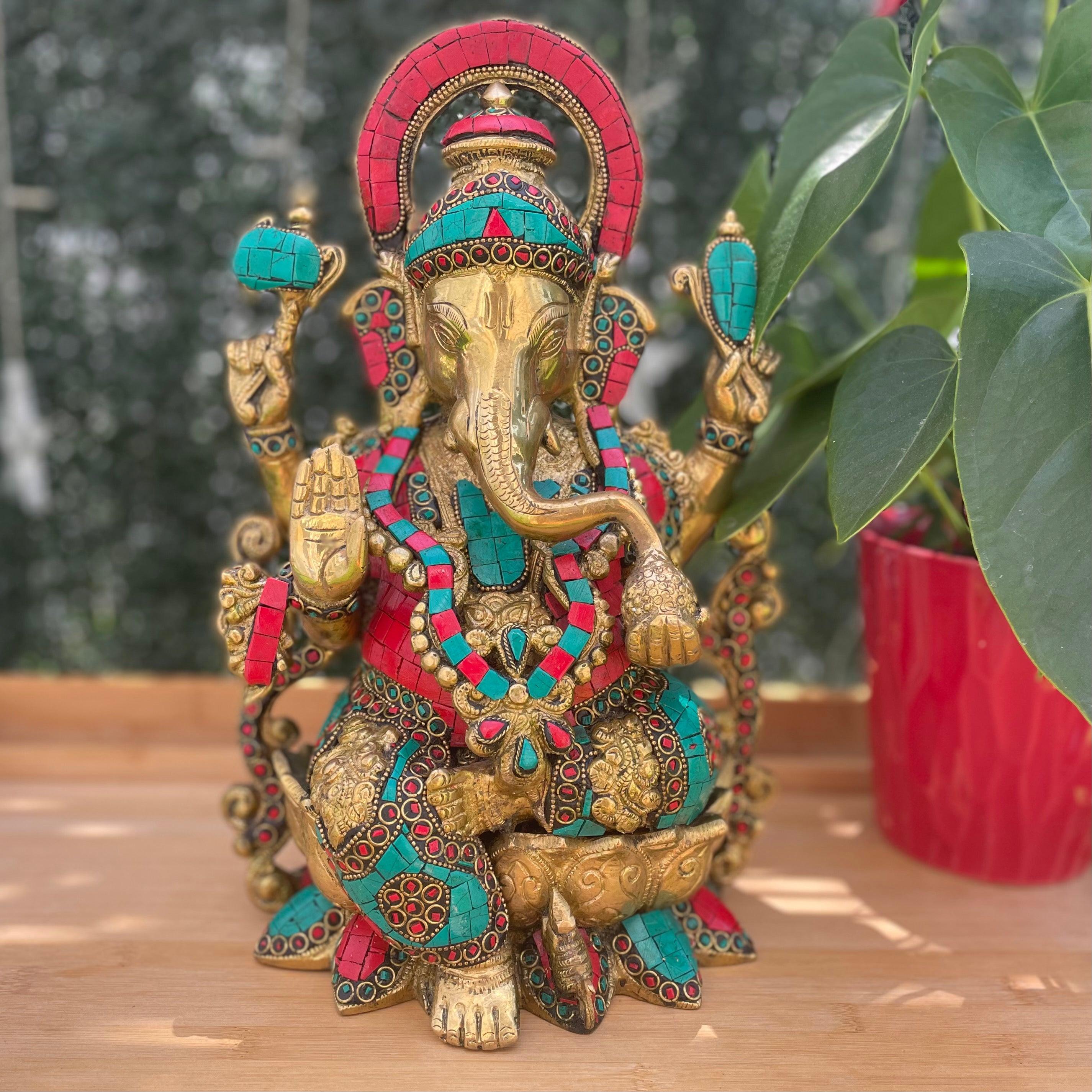 Brass Ganesha Idol Online Indian Home Decor Crafts N Chisel
