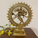 Handcrafted 13” Dancing Lord Natraj Idol - Decorative Figurine - Crafts N Chisel - Indian Home Decor USA