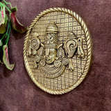 Lord Balaji Brass Wall Decor - Divine Wall Hanging - Crafts N Chisel - Indian Home Decor USA