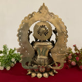 15 Inches Lord Ganesh Brass Idol - Ganpati Statue for Home Decor - Housewarming Gift (Copy) - Crafts N Chisel - Indian Home Decor USA