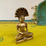 Parshvanatha Swamy Jain Tirthankara Brass Idol - Decorative Statue - Crafts N Chisel - Indian Home Decor USA