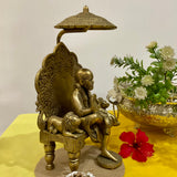 Sai Baba Decorative Brass Idol and Statue Home Decor - Crafts N Chisel - Indian Home Decor USA