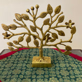 Radha Krishna Idol With Tree Pooja Murti, Home Decor - Crafts N Chisel - Indian Home Decor USA