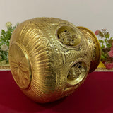 Ashtalakshmi Brass Kalash For Pooja - Lightweight home decor - Crafts N Chisel - Indian Home Decor USA