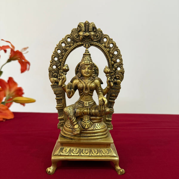 Lakshmi Ganesh Brass Idol - Decorative Home Decor - Crafts N Chisel - Indian Home Decor USA
