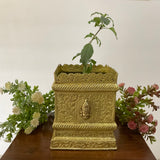 Tulsi Plant Pot - Home Decor - Crafts N Chisel - Indian Home Decor USA