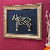 Dhokra Cow Wall Decor - Crafts N Chisel - Indian Home Decor USA
