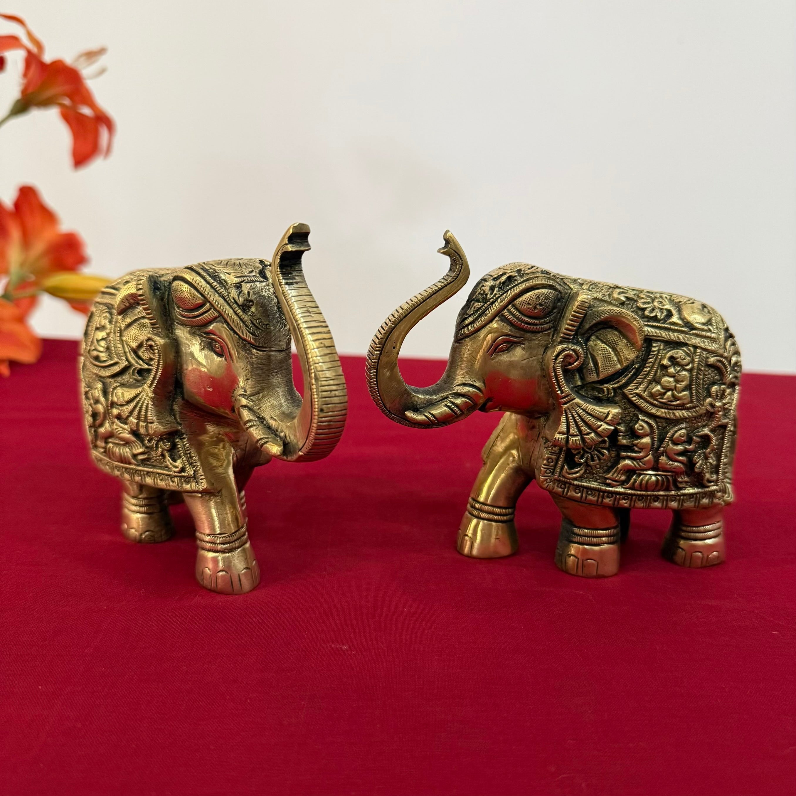 Handmade Metallic Elephant | Home & Table Decor | Crafts N Chisel