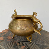 Decorative Brass Planter - Crafts N Chisel - Indian Home Decor USA