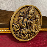 Ashtalakshmi Brass Divine Wall Hanging With Frame - Crafts N Chisel - Indian Home Decor USA