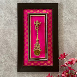 Handcrafted Lord Ganesh Wall Hanging - Decorative Wall decor - Crafts N Chisel - Indian Home Decor USA