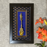 Lord Krishna Spoon Wall Decor - Divine Wall Hanging - Crafts N Chisel - Indian Home Decor USA