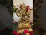 12 Inches Kamakshi Brass Idol - Decorative Figurine