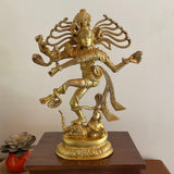 15.5” Lord Natraj Idol - Decorative Figurine Home Decor - Crafts N Chisel - Indian Home Decor USA