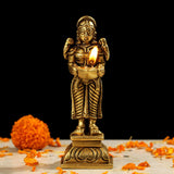 5.5” Deep Lakshmi (Set of 2) - Handmade Brass lamp - Decorative Diya - Crafts N Chisel - Indian Home Decor USA