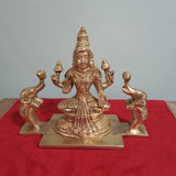 Ashtalakshmi Brass Idol - Decorative Figurine - Crafts N Chisel