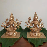 Ashtalakshmi Brass Idol - Decorative Figurine - Crafts N Chisel