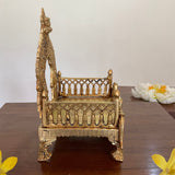 8” Sinhasan For Idols And Pooja - Crafts N Chisel - Indian Home Decor USA
