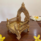 8” Sinhasan For Idols And Pooja - Crafts N Chisel - Indian Home Decor USA