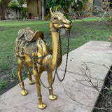 Brass Decorative Camel - Handmade Home Decor - Gift Item - Crafts N Chisel - Indian Home Decor USA