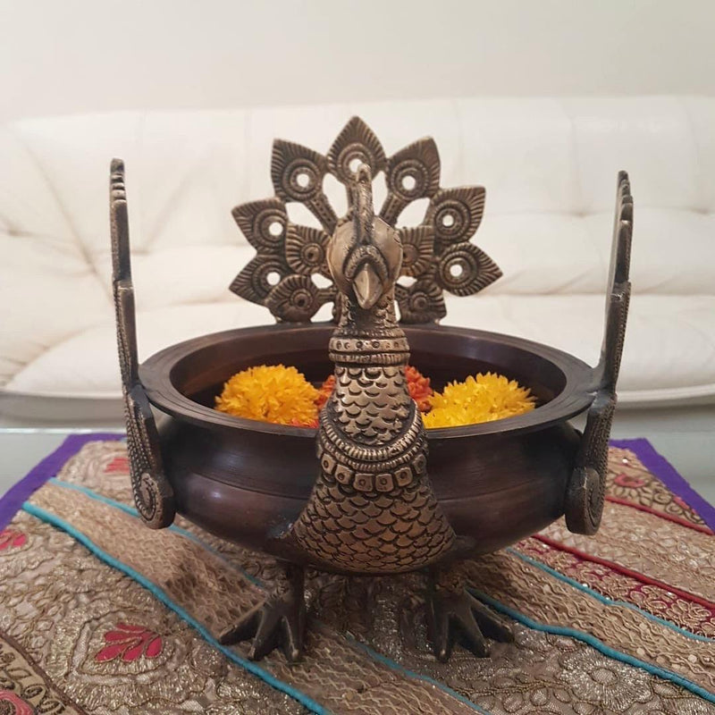 Decorative Brass Urli | Indian Handicraft Home Decor | Crafts N Chisel