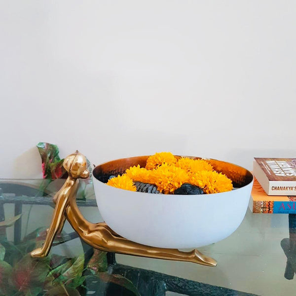 Decorative Lady Bowl - Centrepiece - Table Decor - Crafts N Chisel - online USA