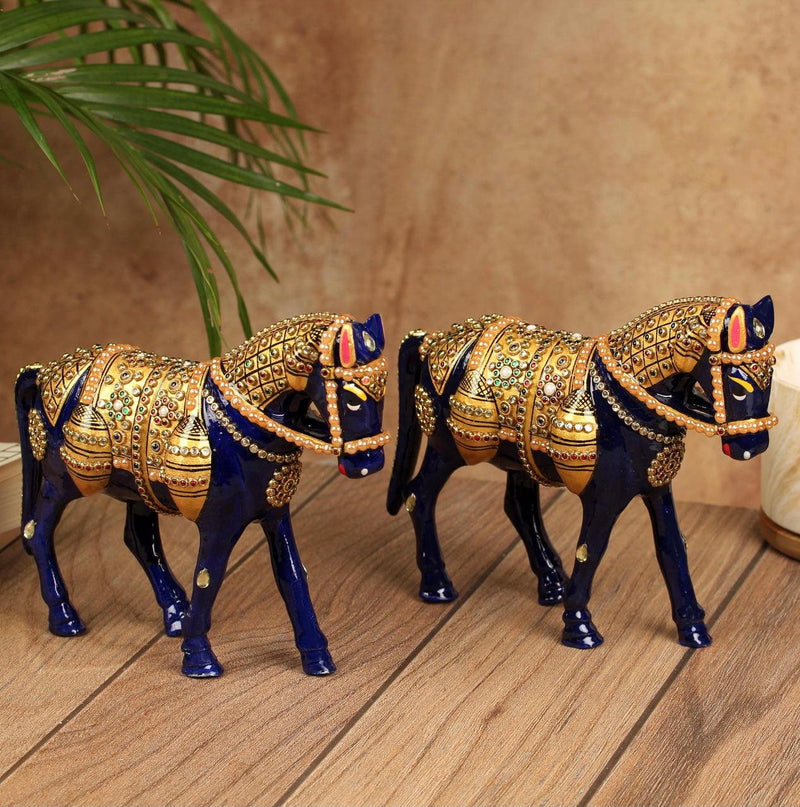 Decorative Fiber Horse | Table Decor | Crafts N Chisel
