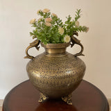 Decorative Brass Pot Planter Home Decor - Crafts N Chisel - Indian Home Decor USA