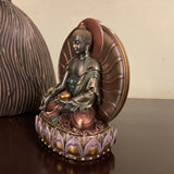 Lord Buddha Statue - Bonded Bronze Idol - Crafts N Chisel - Indian Home Decor USA