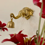 Lord Ganesh Bell - Brass Wall Hanging - Decorative and Religious - Crafts N Chisel - Indian home decor - Online USA