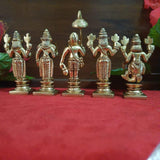 Lord Vishnu Dashavtar Brass Idols - Decorative Home Decor-Crafts N Chisel - Indian handicrafts home decor USA