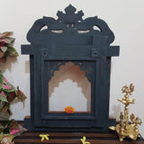 Peacock Decorative Wooden Jharoka - Wall Decor - Crafts N Chisel - indian home decor - USA