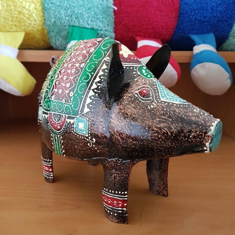 Piggy, Piggy Bank For Boys & Girls - Great Gift For Kids - Crafts N Chisel - Indian home decor - Online USA