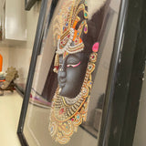 Shrinathji Nathdwara Art 3D Painting - Handpainted Wall Decor - Crafts N Chisel - Indian Home Decor USA