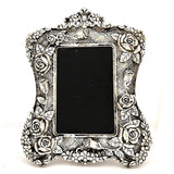 Silver Plated Antique Photo Frame - Home Decor - Decorative Gift item - Crafts N Chisel - Indian home decor - Online USA